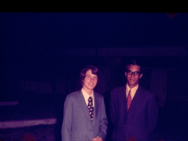 Fahim sanis graduation 1973... Who is he with? Help identify
